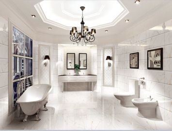36 X 36 Inches Modern Bathroom Tiles / Waterproof Stone Like Porcelain Tile